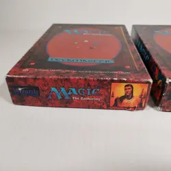 Lot of 2 Magic the Gathering MtG 1995 Deckmaster Starter Box No Cards *BOX ONLY* - Image 3