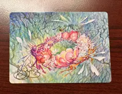 Grave Venerations 46/54 MTG Lorwyn Eclipsed Art Series Card - GOLD STAMPED - Image 1