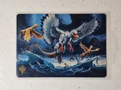 MTG Sunderflock Art Card 11/54 (Gold-Stamped Symbol) Art Series: Lorwyn Eclipsed - Image 1