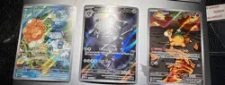 NM Pokemon Lot Collection Of (x9) Cards All Different Illustration Rare - Image 3