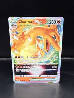 Pokemon Cards Charizard VSTAR 019/159 Crown Zenith Holo Rare VSTAR NM/M - Image 1