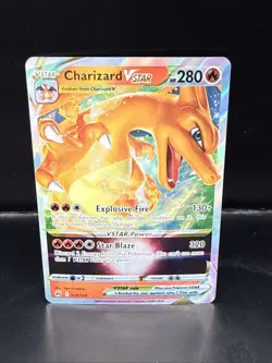 Pokemon Cards Charizard VSTAR 019/159 Crown Zenith Holo Rare VSTAR NM/M - Image 2