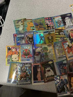 Huge Digimon Vintage card lot — Rares, golds, holos, commons etc.. 200+ cards - Image 2