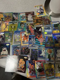 Huge Digimon Vintage card lot — Rares, golds, holos, commons etc.. 200+ cards - Image 3