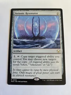 MTG Strionic Resonator, English Commander: March of the Machine NM FREE SHIPPING - Image 1