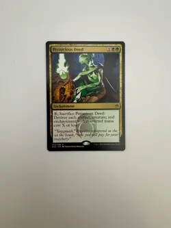Magic: The Gathering Enchantment Pernicious Deed Rare Regular - Image 1