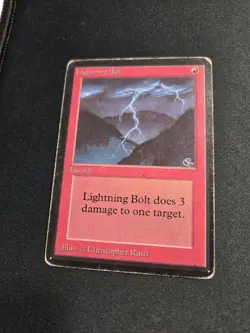 MTG LIGHTNING BOLT Alpha HP - Image 1