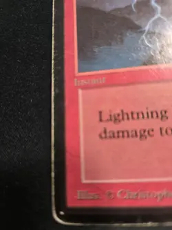 MTG LIGHTNING BOLT Alpha HP - Image 5