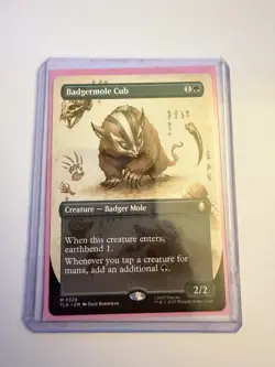 Badgermole Cub (Borderless) Avatar: The Last Airbender Regular - Image 1