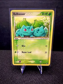 Bulbasaur 12/17 2005 POP Series 2 Tournament Promo Pokemon TCG Card LP - Image 1