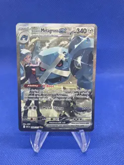 Pokemon Ascended Heroes Steven’s Metagross ex 289/217 Special Illustration Rare - Image 1