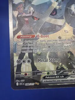 Pokemon Ascended Heroes Steven’s Metagross ex 289/217 Special Illustration Rare - Image 5