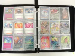 Pokemon Trading Card Bundle Job Lot Collectable TCG Card Game With Binder #LIVE - Image 2