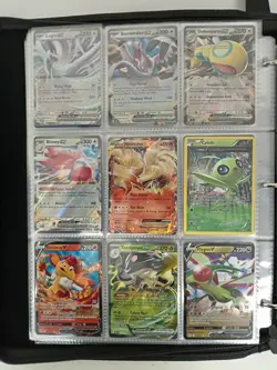 Pokemon Trading Card Bundle Job Lot Collectable TCG Card Game With Binder #LIVE - Image 3