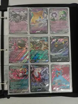 Pokemon Trading Card Bundle Job Lot Collectable TCG Card Game With Binder #LIVE - Image 4