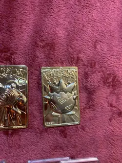 Pokemon Lot of 3 Vintage 1999 23K Togepi Mewtwo Poliwhirl Limited Ed Cards - Image 4