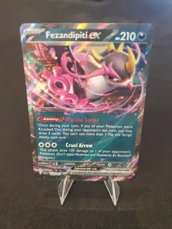 Fezandipity ex - 038/064 - Double Rare - Pokemon TCG Card Shrouded Fable - NM - Image 1