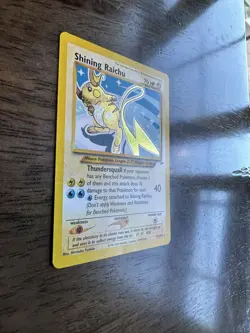 Pokemon Shining Raichu Secret Rare Holo Neo Destiny 111/105 English TCG Card - Image 2