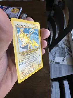 Pokemon Shining Raichu Secret Rare Holo Neo Destiny 111/105 English TCG Card - Image 5