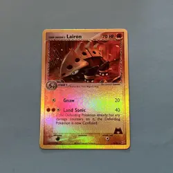 Team Magma's Lairon 36/95 Reverse Holo Team Magma vs Team Aqua Pokemon TCG NM - Image 1