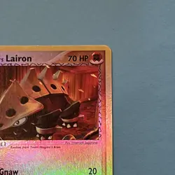 Team Magma's Lairon 36/95 Reverse Holo Team Magma vs Team Aqua Pokemon TCG NM - Image 4