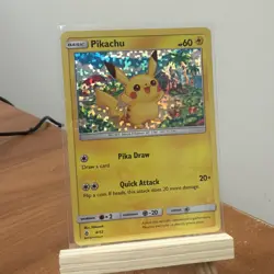 Pokemon Pikachu TCG #4/12 McDonald's Confetti Holo Promo 2018 - Image 4