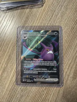 (NM) Team Rocket's Crobat EX - Full Art 217/182 - Pokemon: Destined Rivals - Image 1
