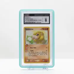 Pokemon Sandshrew #74 EX Team Rocket Returns 2004 - CGC 9 - Image 1