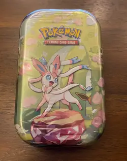 POKEMON SCARLET & VIOLET PRISMATIC EVOLUTIONS MINI TIN-NEW AND SEALED 🔥🔥 - Image 1
