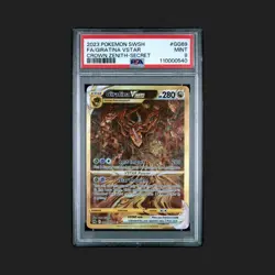 Pokemon TCG Giratina VSTAR GG69/GG70 Secret Rare Holo Crown Zenith PSA 9 - Image 1