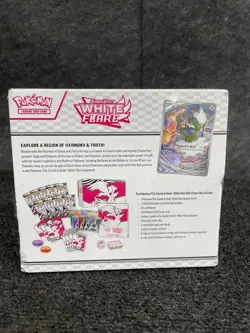 Pokemon TCG Scarlet & Violet White Flare Elite Trainer Box, Sealed Box is Worn - Image 3