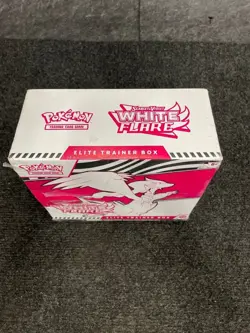 Pokemon TCG Scarlet & Violet White Flare Elite Trainer Box, Sealed Box is Worn - Image 5