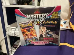 Pokemon Mystery Power Box 5 Booster Packs (Chase Pack Seeded 1:10) Sealed New - Image 1