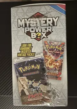 Pokemon Mystery Power Box 5 Booster Packs (Chase Pack Seeded 1:10) Sealed New - Image 3
