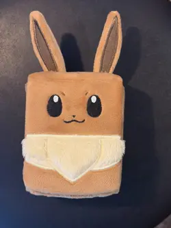 Eevee Plush Deck Box Pokemon Prismatic Evolutions Super Premium Collections-NEW - Image 1