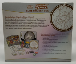 POKEMON Elite Trainer Box ETB BRILLIANT STARS Sealed - Image 2