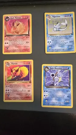 Vintage WOTC Pokemon Lot Holos & Promos Vaporeon Machamp Mewtwo Mew - Image 2
