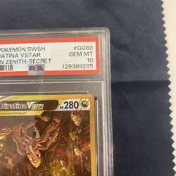 2023 POKEMON SWORD & SHIELD CROWN ZENITH SECRET FULL ART/GIRATINA VSTAR PSA 10 - Image 3