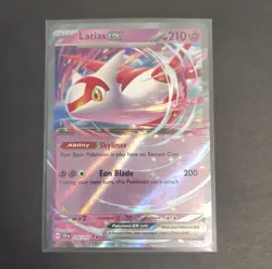 Pokemon Latias ex 076/191 Sv08: Surging Sparks Holo Double Rare EX - Image 1