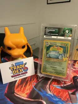 Pokemon TCG Celebrations Venusaur Holo 15/102 ACE Grading Mint 9 ACE Label - Image 1