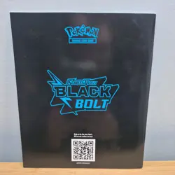 Pokemon Black Bolt Player's Guide TCG Elite Trainer ETB Booklet - Image 2