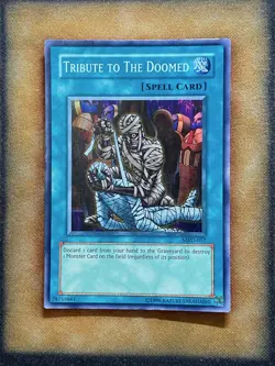 Yugioh Tribute To The Doomed MRD-057 Super Rare 2012 Print LP - Image 1