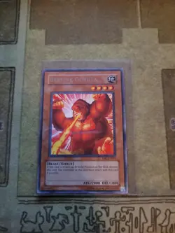 YUGIOH BERSERK GORILLA IOC-EN013 RARE UNLIMITED ED LP 1996 - Image 1