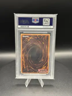 Yugioh Number 66: Master Key Beetle JOTL-EN054 Super Rare NM Unlimited PSA 10 - Image 2