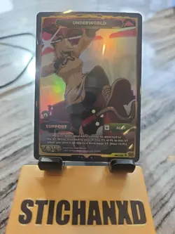 Vcard Awakened Worlds 1st Edition Underworld Support Card Secret Rare 260/250 - Image 1