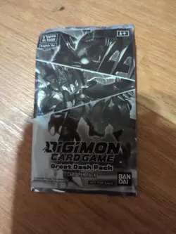 Digimon TCG BT04 Great Legend Dash Pack - 1 Promo Card NEW/SEALED - Image 1