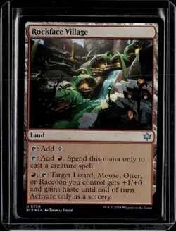 Rockface Village - 259 - Foil - BLB - NM - MTG Magic the Gathering - Image 1
