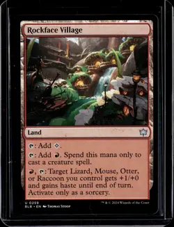 Rockface Village - 259 - BLB - NM - MTG Magic the Gathering - Image 1