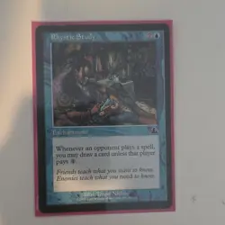Rhystic Study Prophecy Regular Common Enchantment Blue Terese Nielsen English - Image 1