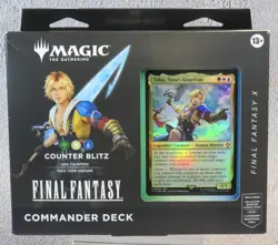 Magic: The Gathering Final Fantasy X Commander Deck, Counter Blitz - NEW SEALED - Image 1